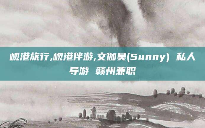 怀化岘港旅行,岘港伴游,文伽昊(Sunny) 私人导游 赣州兼职